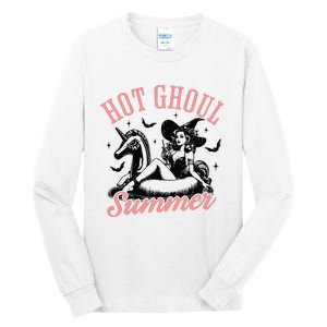 Funny Halloween Hot Ghoul Summer Summerween Tall Long Sleeve T-Shirt