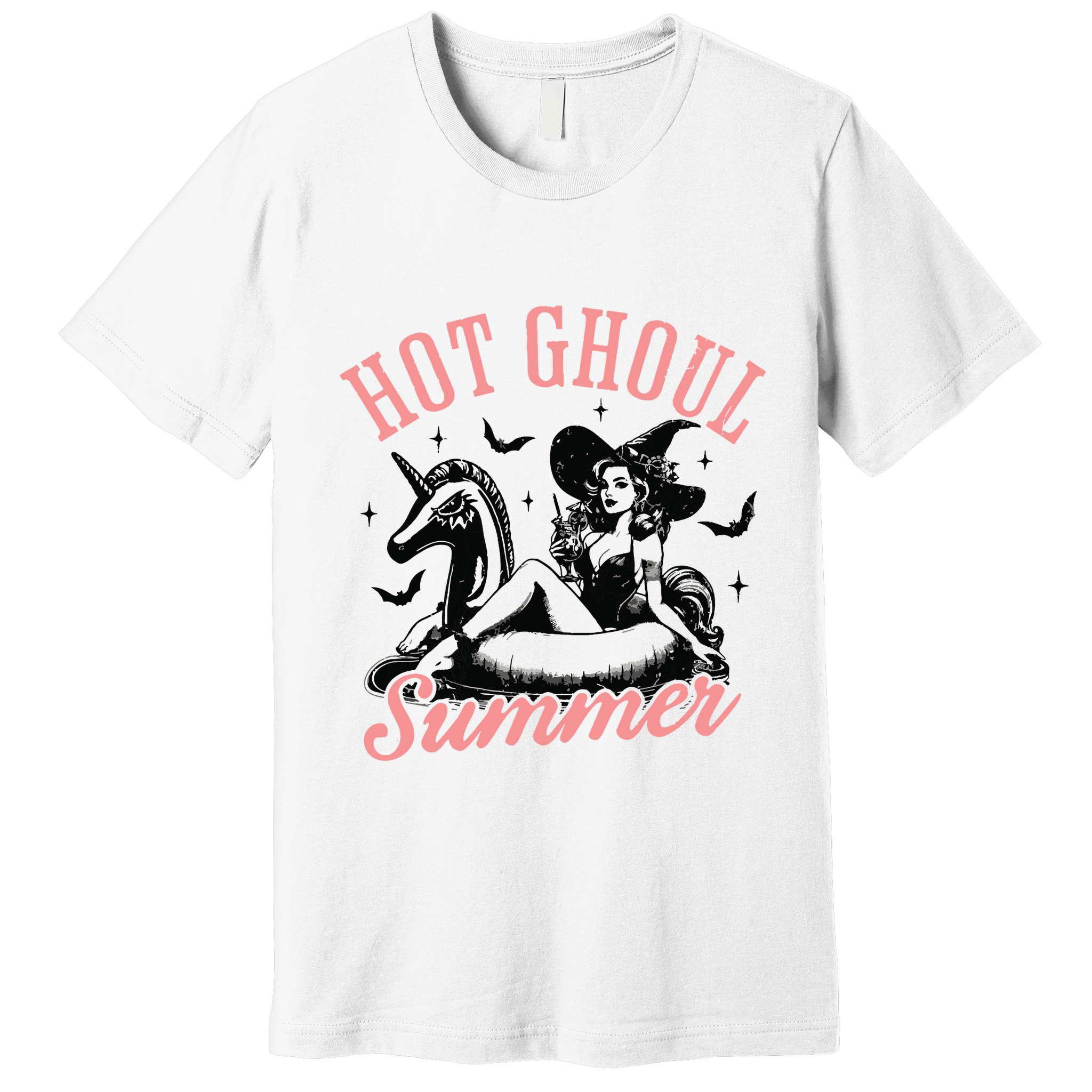 Funny Halloween Hot Ghoul Summer Summerween Premium T-Shirt