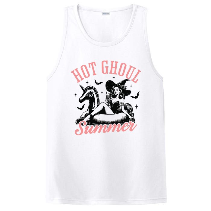 Funny Halloween Hot Ghoul Summer Summerween PosiCharge Competitor Tank