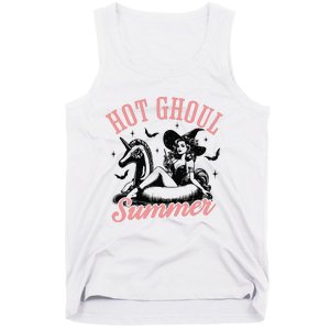 Funny Halloween Hot Ghoul Summer Summerween Tank Top