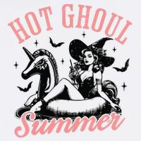Funny Halloween Hot Ghoul Summer Summerween Visor