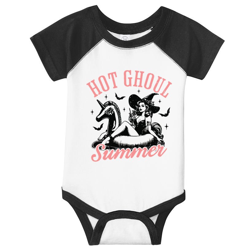 Funny Halloween Hot Ghoul Summer Summerween Infant Baby Jersey Bodysuit