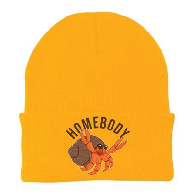 Funny Homebody Hermit Crab Knit Cap Winter Beanie