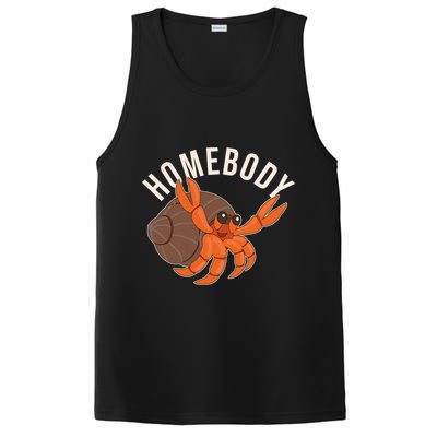 Funny Homebody Hermit Crab PosiCharge Competitor Tank