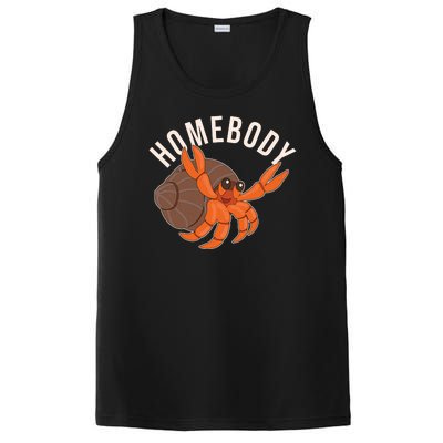 Funny Homebody Hermit Crab PosiCharge Competitor Tank