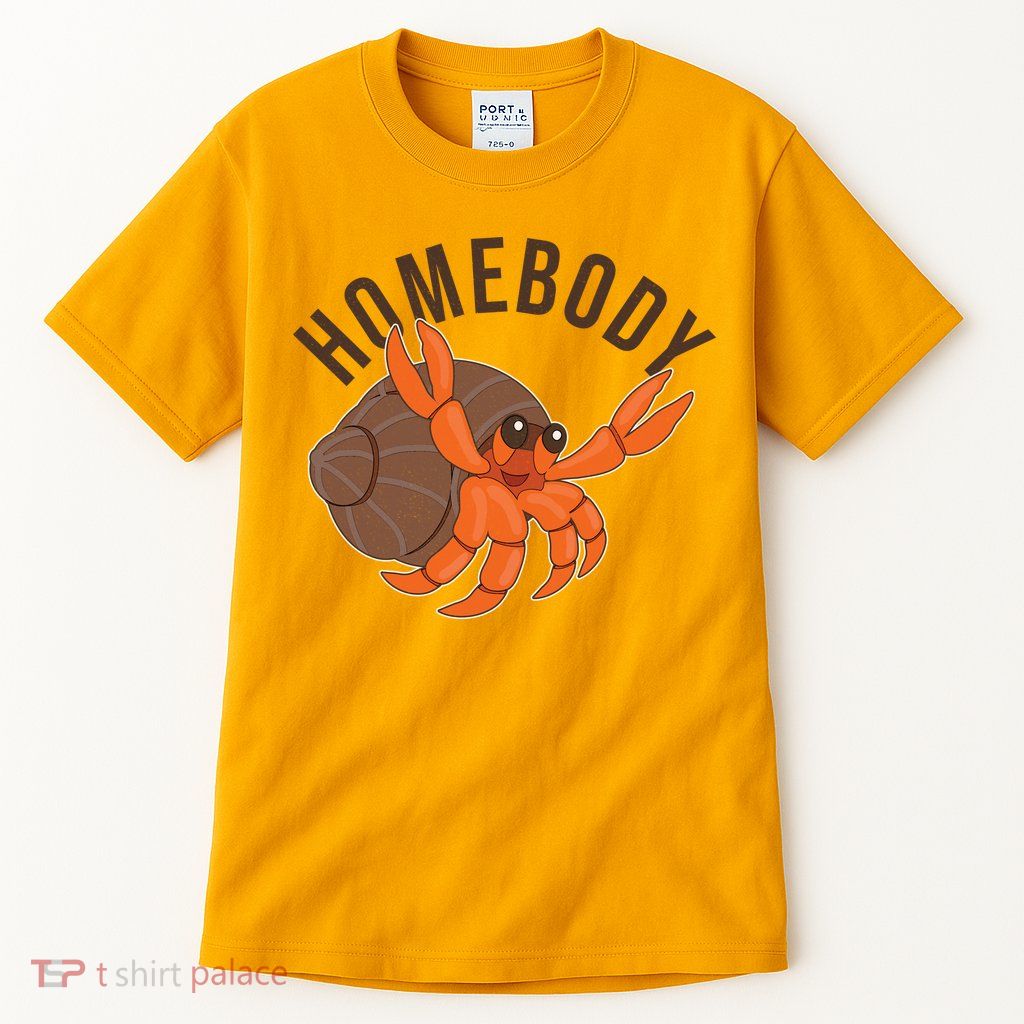 Funny Homebody Hermit Crab Tall T-Shirt