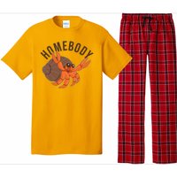 Funny Homebody Hermit Crab Pajama Set