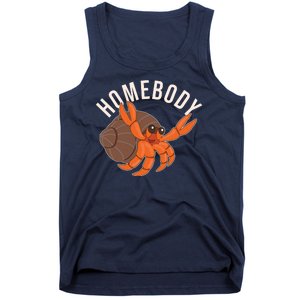 Funny Homebody Hermit Crab Tank Top