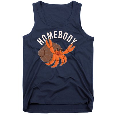 Funny Homebody Hermit Crab Tank Top