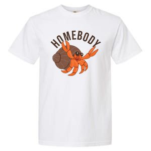 Funny Homebody Hermit Crab Garment-Dyed Heavyweight T-Shirt