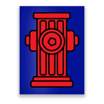 Fire Hydrant Halloween Costume Easy Simple Costumes Gift Poster