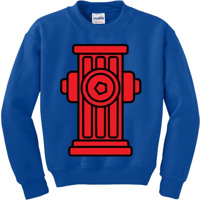 Fire Hydrant Halloween Costume Easy Simple Costumes Gift Kids Sweatshirt