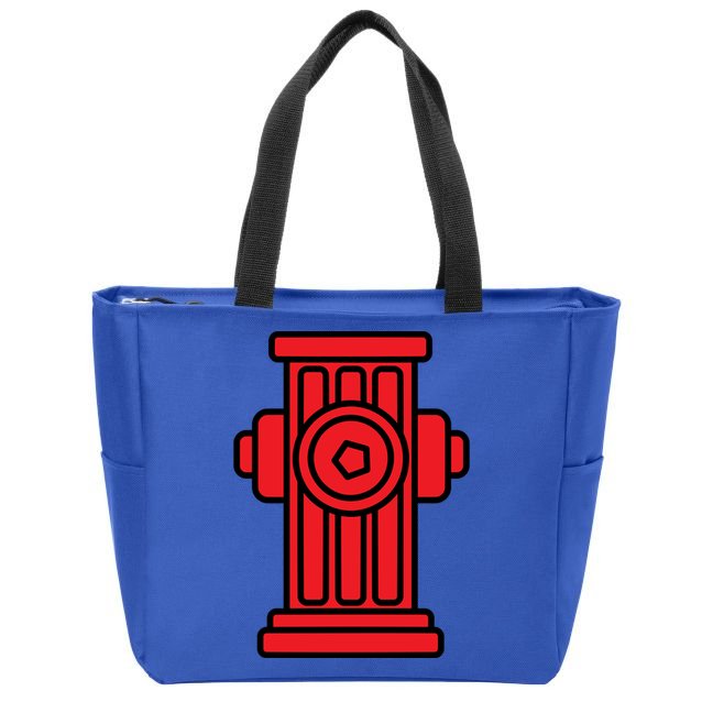 Fire Hydrant Halloween Costume Easy Simple Costumes Gift Zip Tote Bag
