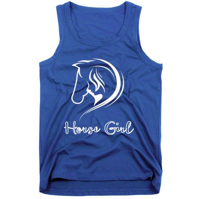 Funny Horse Horseback Riding Equestrian Lover Funny Gift Tank Top