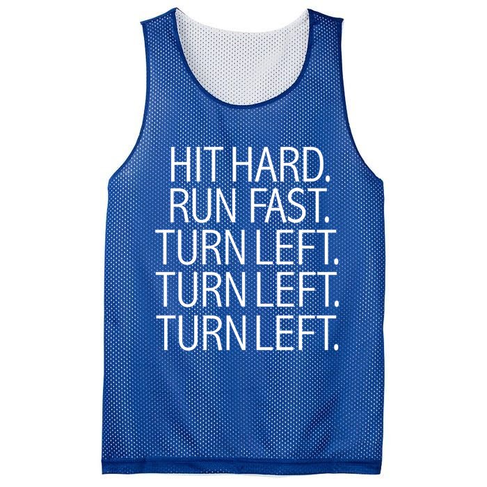 Funny Hit Hard Run Fast Turn Left Baseball Pitcher Gift Mesh Reversible Basketball Jersey Tank