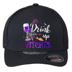 Funny Halloween Hat Up Witches Funny Up Witches Gift Flexfit Unipanel Trucker Cap