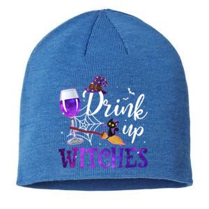 Funny Halloween Hat Up Witches Funny Up Witches Gift Sustainable Beanie