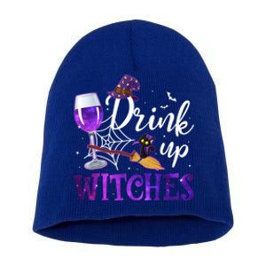 Funny Halloween Hat Up Witches Funny Up Witches Gift Short Acrylic Beanie