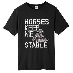 Funny Horse Horseback Riding Cool Gift Mom Tall Fusion ChromaSoft Performance T-Shirt