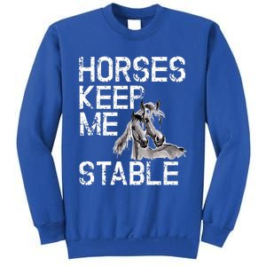 Funny Horse Horseback Riding Cool Gift Mom Sweatshirt