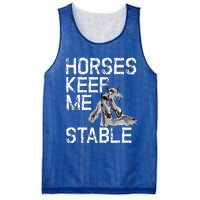 Funny Horse Horseback Riding Cool Gift Mom Mesh Reversible Basketball Jersey Tank