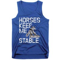 Funny Horse Horseback Riding Cool Gift Mom Tank Top