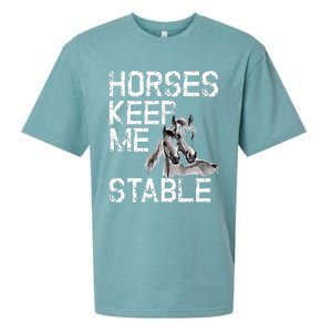 Funny Horse Horseback Riding Cool Gift Mom Sueded Cloud Jersey T-Shirt