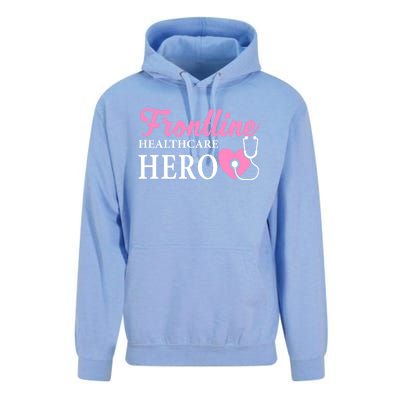 Frontline Healthcare Hero Nurse Gift Great Gift Unisex Surf Hoodie