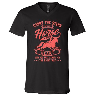 Funny Horse  Horse Gift V-Neck T-Shirt