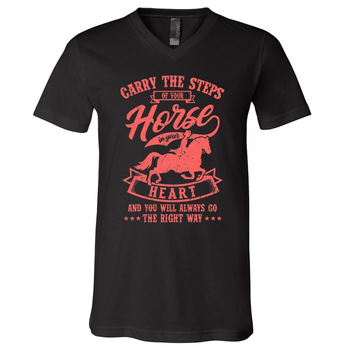 Funny Horse  Horse Gift V-Neck T-Shirt