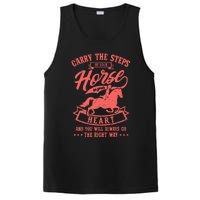 Funny Horse  Horse Gift PosiCharge Competitor Tank