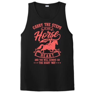 Funny Horse  Horse Gift PosiCharge Competitor Tank