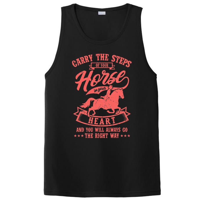 Funny Horse  Horse Gift PosiCharge Competitor Tank