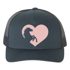 Funny Horse Horseback Riding Equestrian Design Horse Mom Gift Yupoong Adult 5-Panel Trucker Hat