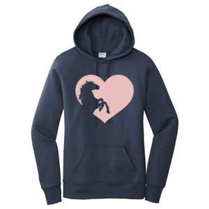 Funny Horse Horseback Riding Equestrian Design Horse Mom Gift Women's Pullover Hoodie