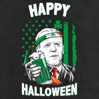Funny Happy Halloween Joe Biden St Patrick's Day Cool Comfort Performance Bucket Hat