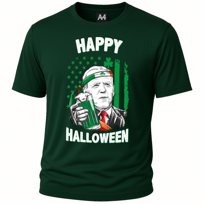 Funny Happy Halloween Joe Biden St Patrick's Day Performance Shirt