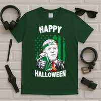 Funny Happy Halloween Joe Biden St Patrick's Day T-Shirt