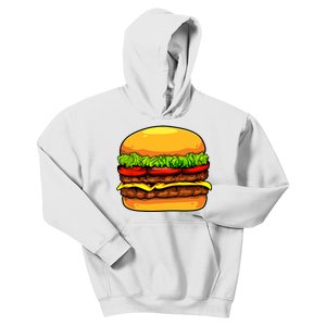 Funny Hafunny Hamburger Art Formburger Art For Women Cheeseburger Lover Kids Hoodie