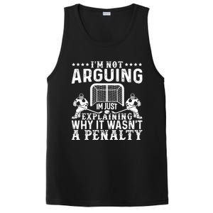 Funny Hockey Hockey Player Arguing Gift PosiCharge Competitor Tank