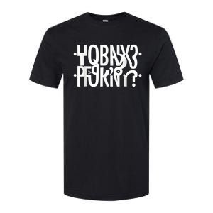 Funny Horny Hidden Message Horny? Secret Message Softstyle CVC T-Shirt