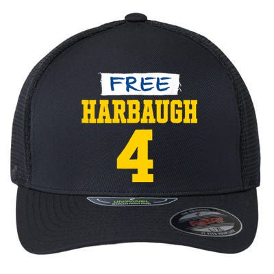 Free HarbaughFree Harbaugh Flexfit Unipanel Trucker Cap