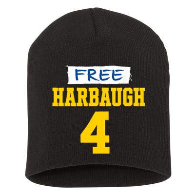 Free HarbaughFree Harbaugh Short Acrylic Beanie