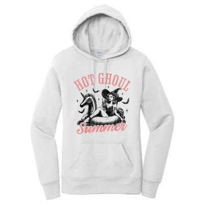 Funny Halloween Hot Ghoul Summer Summerween Women's Pullover Hoodie