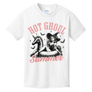 Funny Halloween Hot Ghoul Summer Summerween Kids T-Shirt