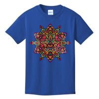 Fatima Hand Hamsa Mandala Tee Pilates Yoga Lover Kids T-Shirt