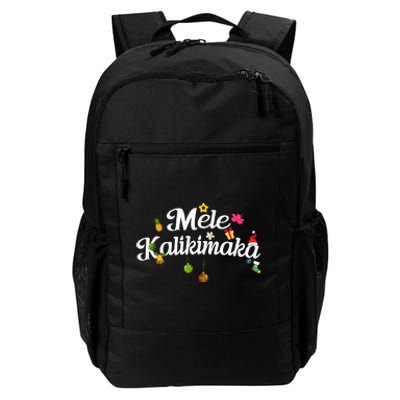 Festive Hawaiian Holiday Celebration Daily Commute Backpack