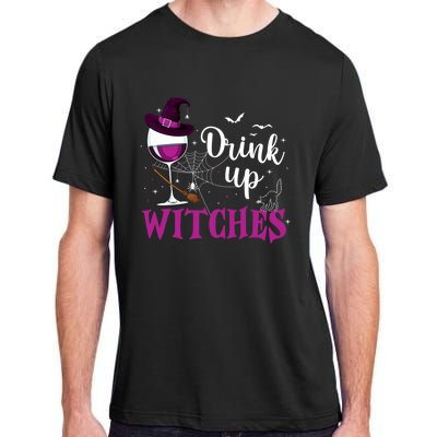 Funny Halloween Hat Up Witches Funny Up Witches Gift Adult ChromaSoft Performance T-Shirt