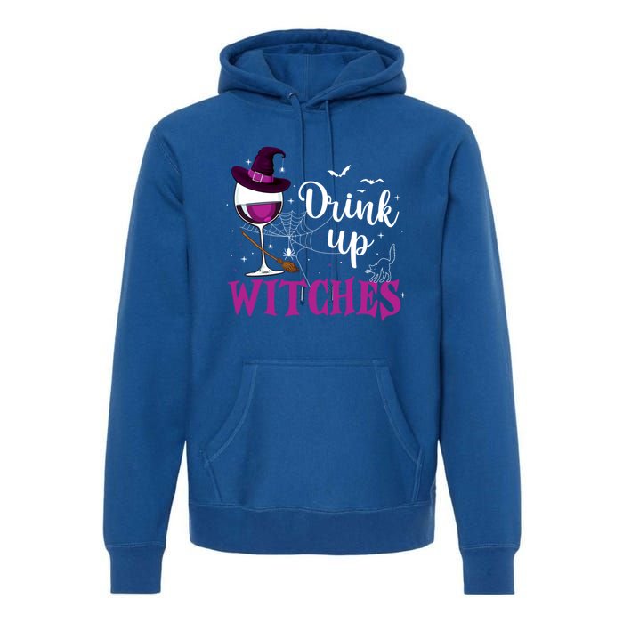 Funny Halloween Hat Up Witches Funny Up Witches Gift Premium Hoodie