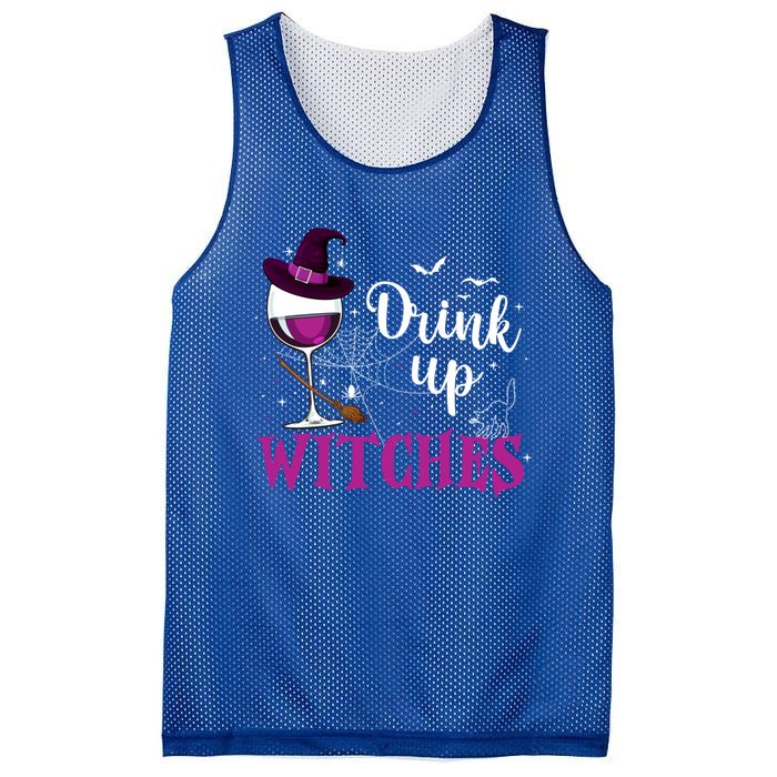 Funny Halloween Hat Up Witches Funny Up Witches Gift Mesh Reversible Basketball Jersey Tank